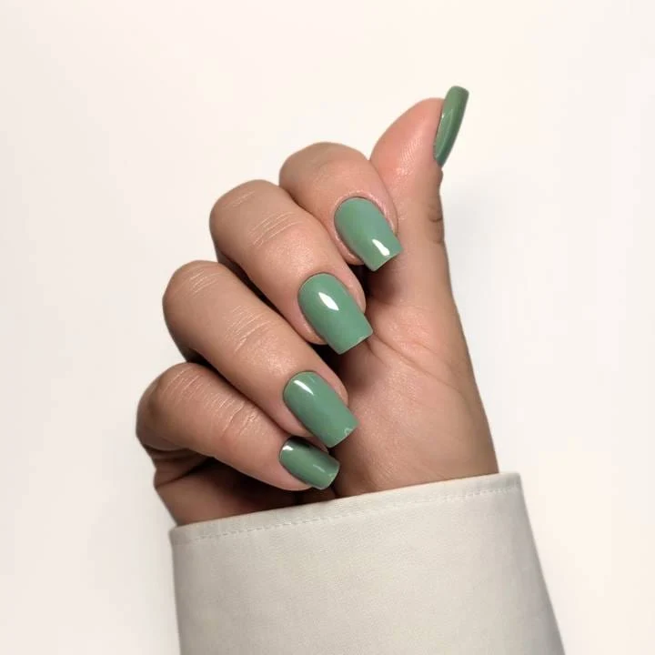 Jade Green UV-Nagelfolie