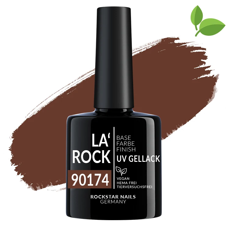 3in1 UV Nagellack - Hema frei - 90174- sienna erde braun