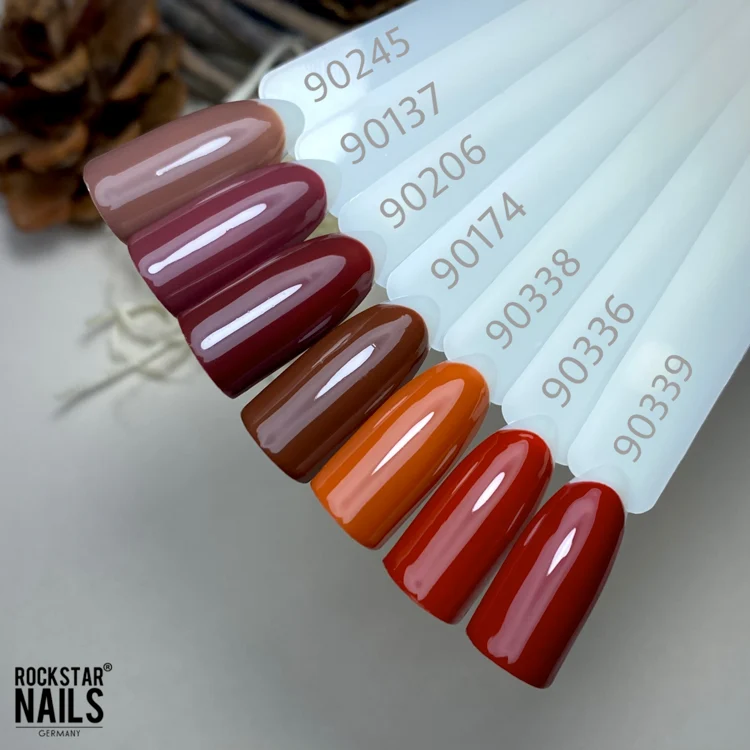 3in1 UV Nagellack - Hema frei - 90174- sienna erde braun