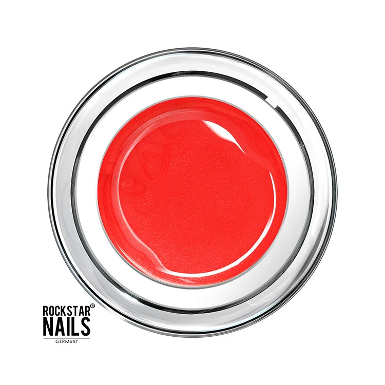 UV / LED Color Gel - metallic neon rot orange - art.80267