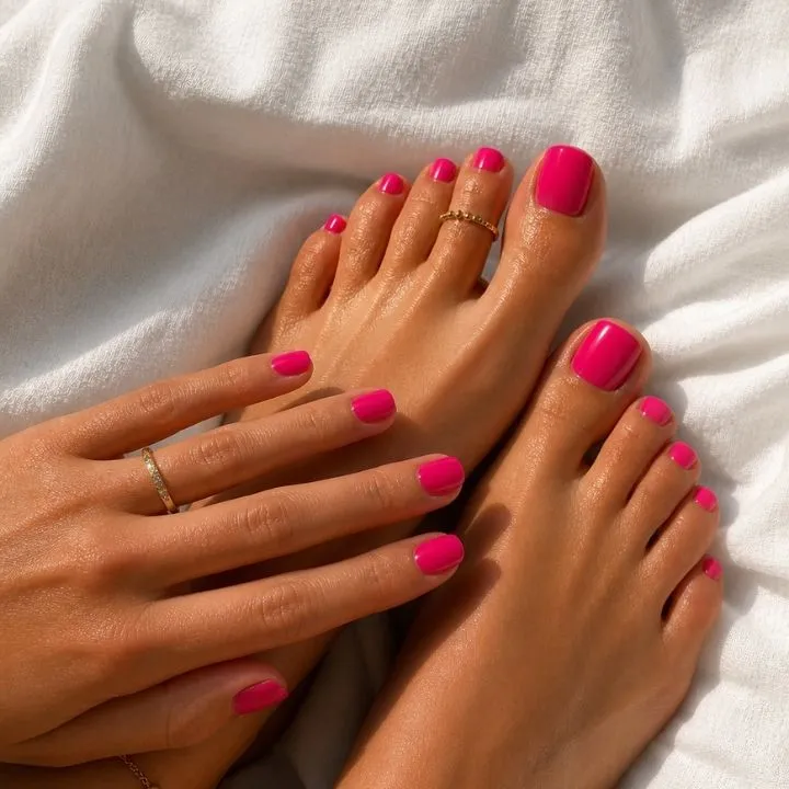 Lolly Pink UV-Nagelfolie