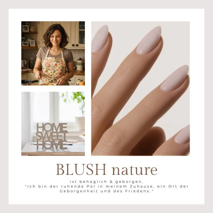 Blush Nature UV-Nagelfolie