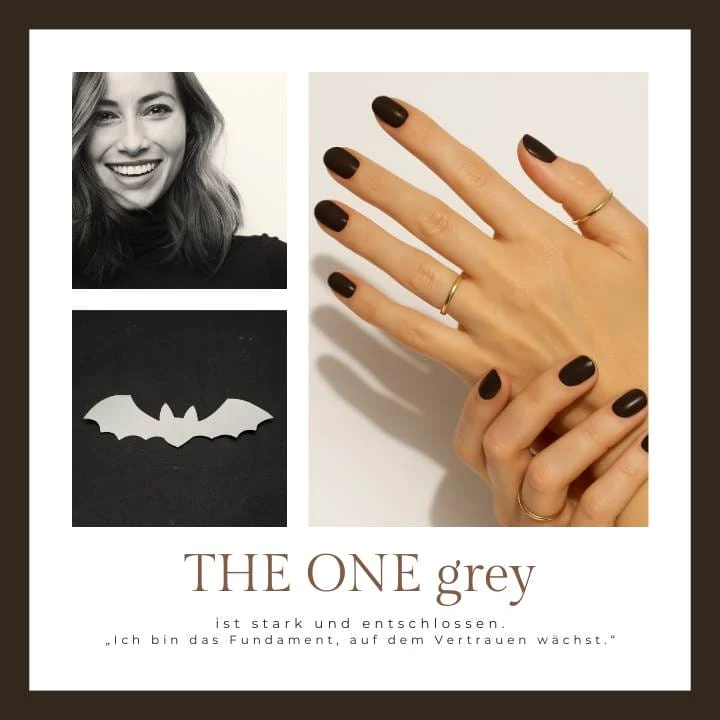 The One Grey UV-Nagelfolie