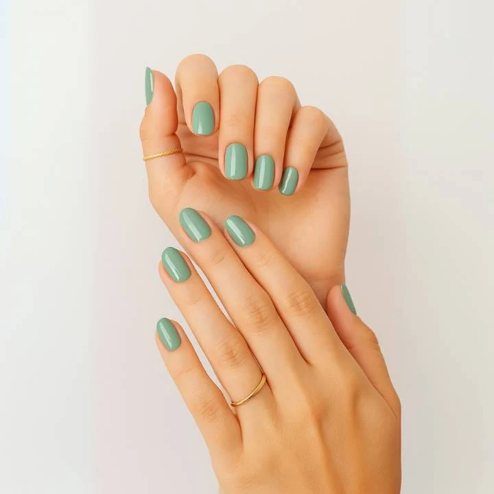 Riviera Green UV-Nagelfolie