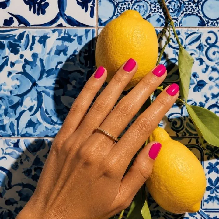 Bonbon Pink UV-Nagelfolie