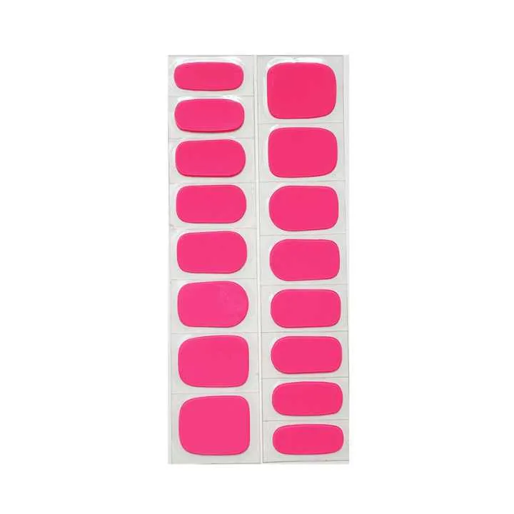Bonbon Pink UV-Nagelfolie