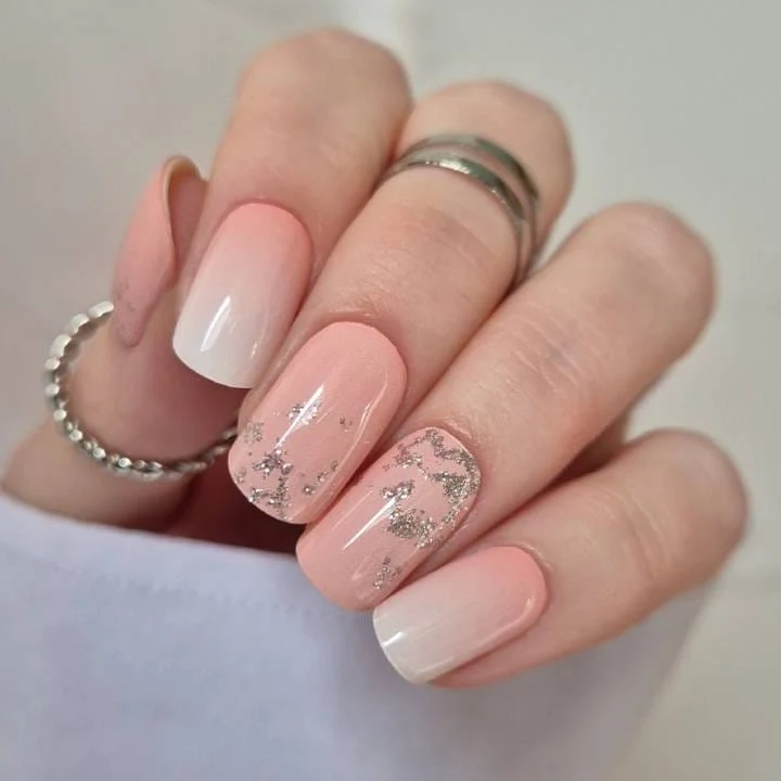 Grace Babyboomer Glitzer UV-Nagelfolie