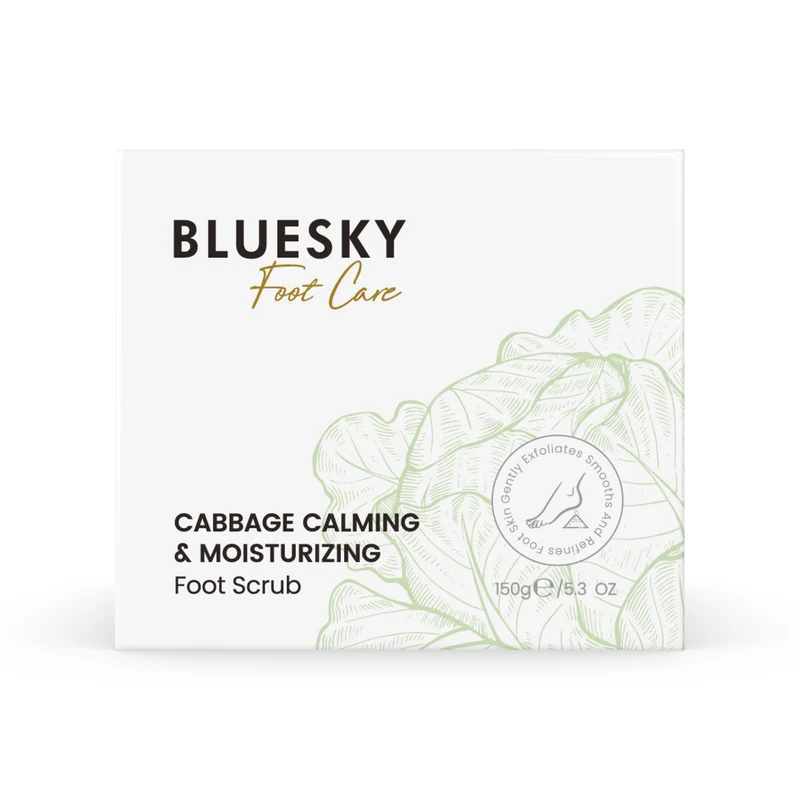 BLUESKY Cabbage Fuß Peeling 100g