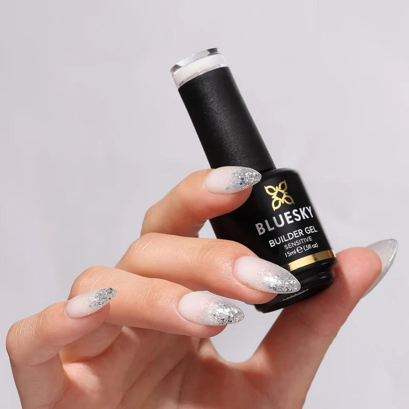 BLUESKY Liquid Builder Gel Sensitive PBA02 Milky Warmth 15ml
