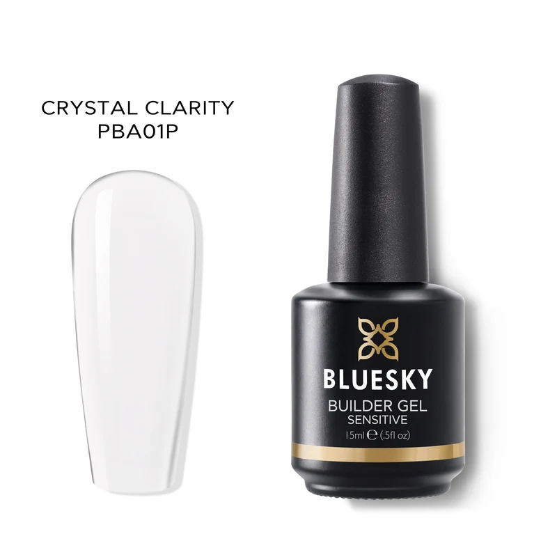 BLUESKY Liquid Builder Gel Sensitive PBA01 Crystal Clarity 15ml