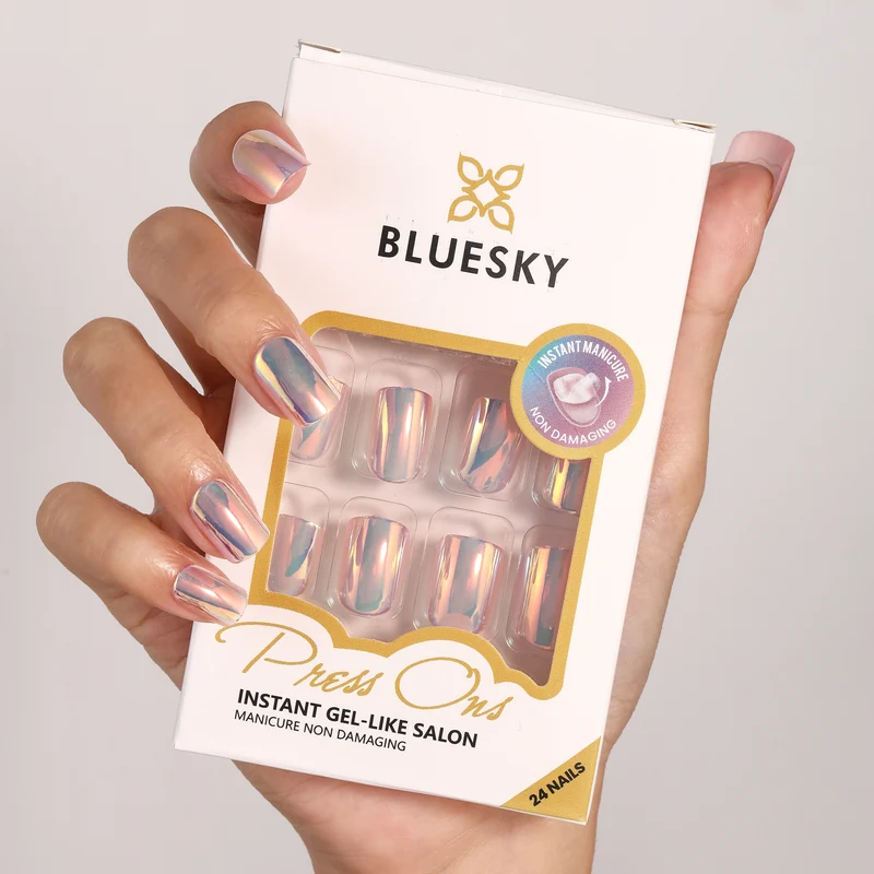 BLUESKY Press On Nails Aurora Mirror
