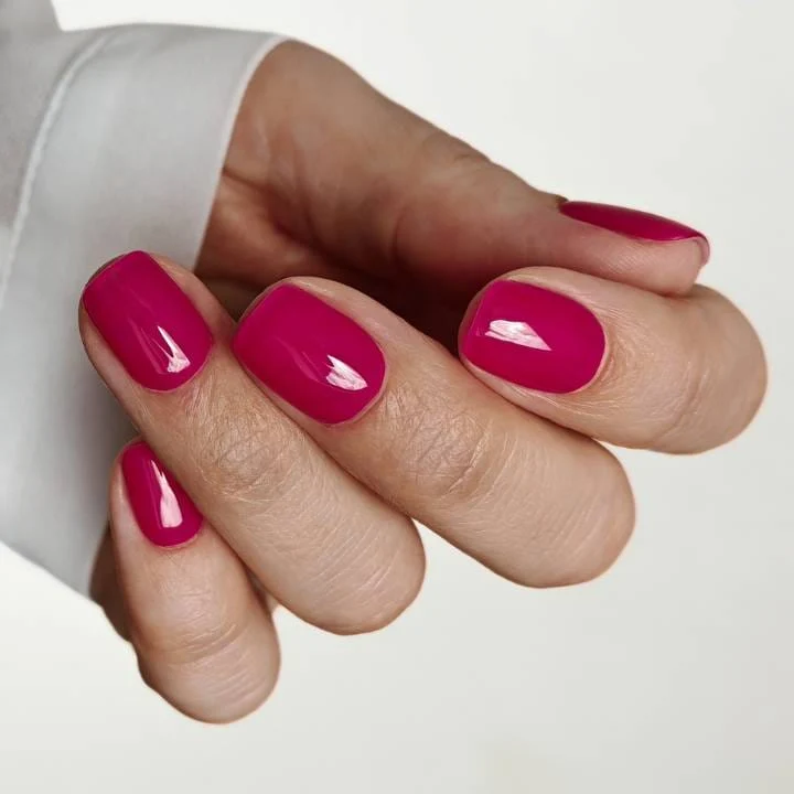 Éclat Rouge Pink UV-Nagelfolie
