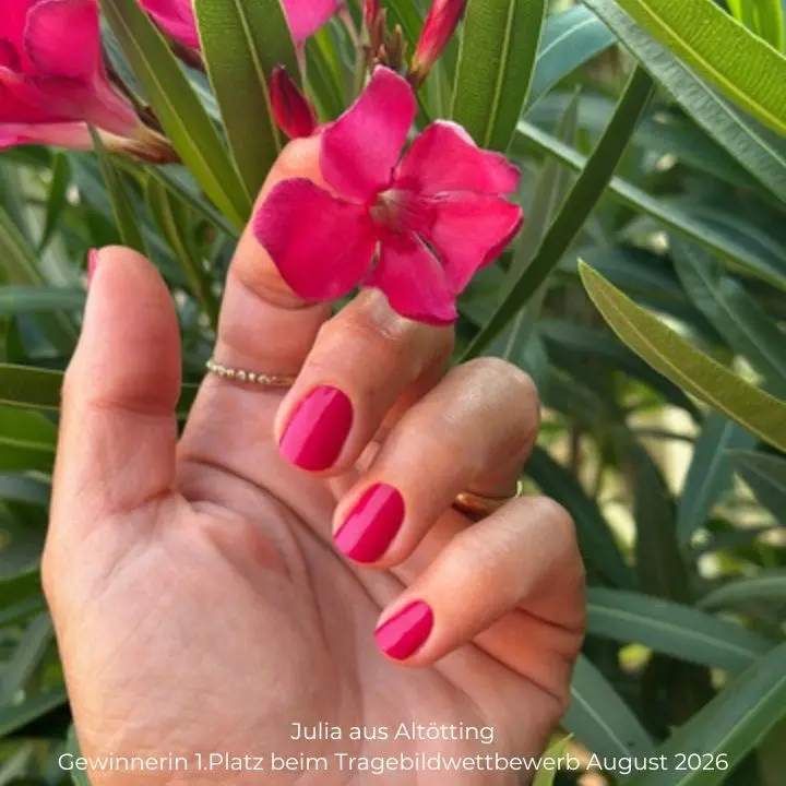 Éclat Rouge Pink UV-Nagelfolie