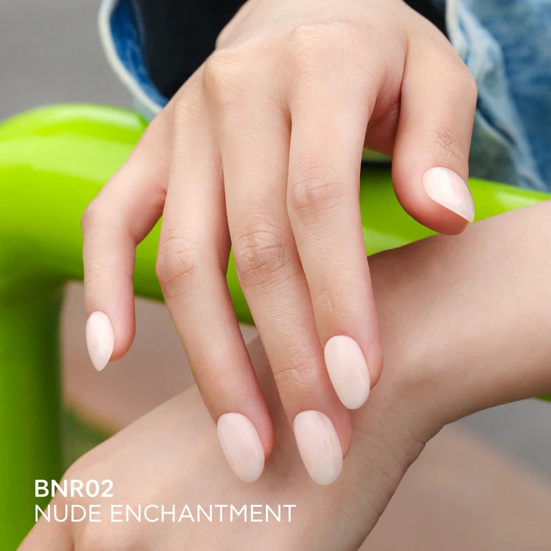 BLUESKY Nourishing Rubber Base Coat BNR02 Nude Enchantment 10ml