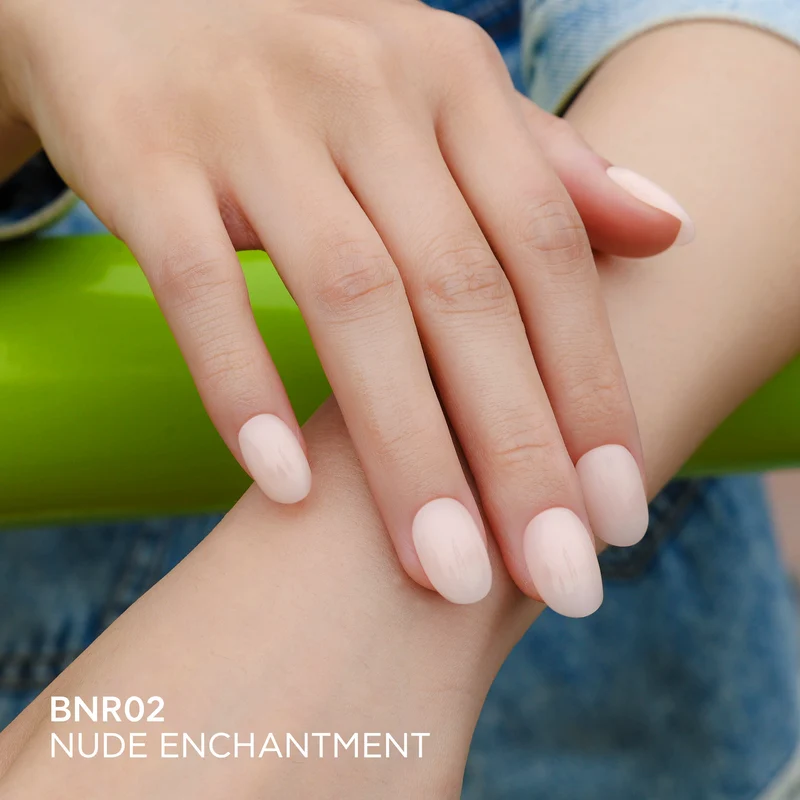 BLUESKY Nourishing Rubber Base Coat BNR02 Nude Enchantment 10ml