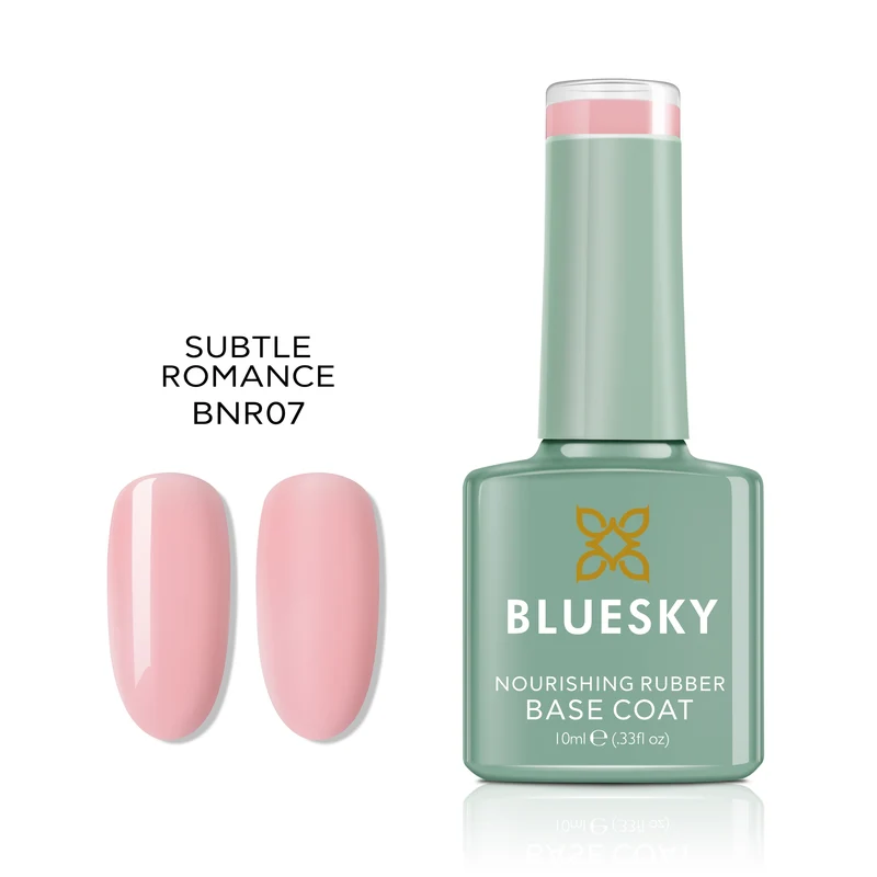 BLUESKY Nourishing Rubber Base Coat BNR07 Subtle Romance 10ml