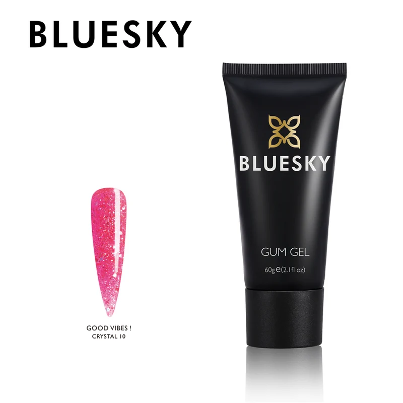 BLUESKY Gum Gel Crystal 10 Good Vibes 60g