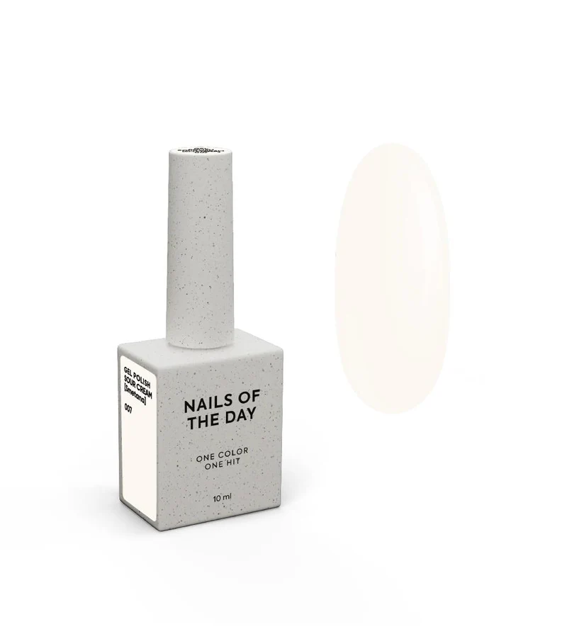 Sour Cream GEL POLISH 10ml NAILS OF THE DAY