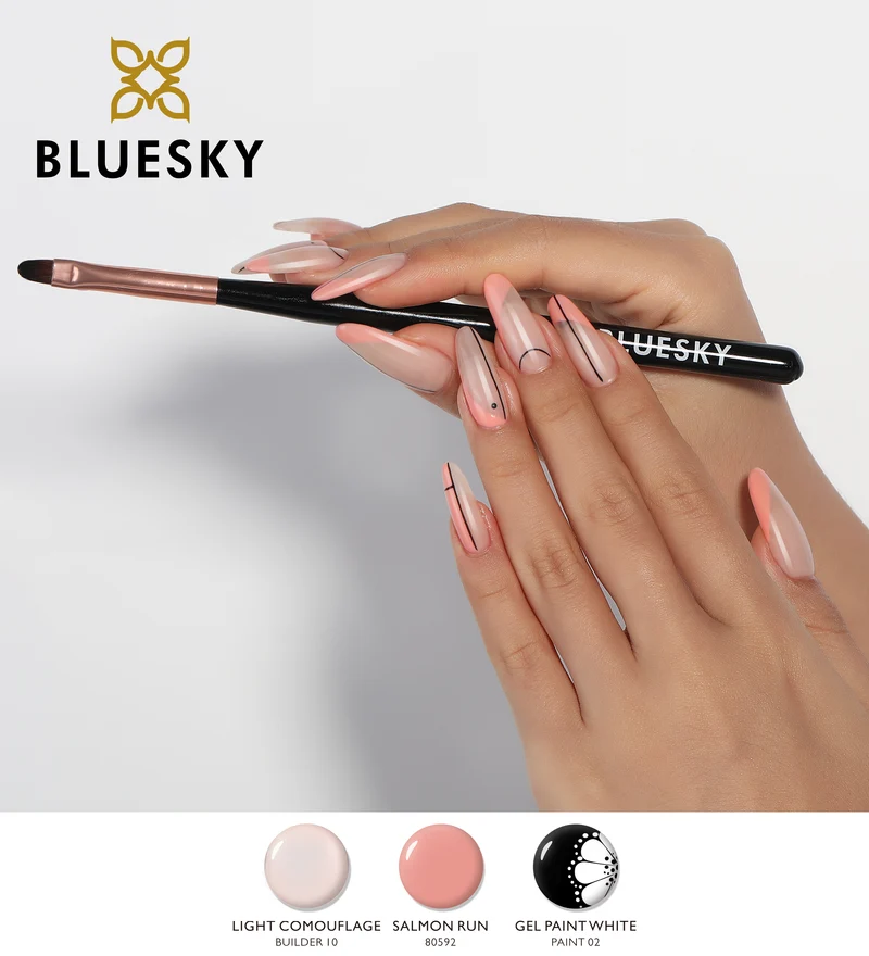 BLUESKY Builder Gel 10 Light Camouflage 15g