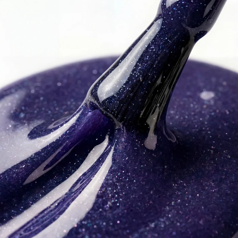 N&BF Shellac Purple Sparkling 12ml