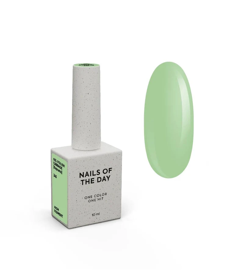Cabbage GEL POLISH 10ml NAILS OF THE DAY