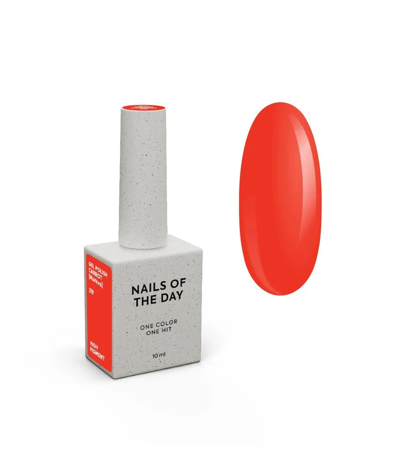 Carrot GEL POLISH 10ml NAILS OF THE DAY