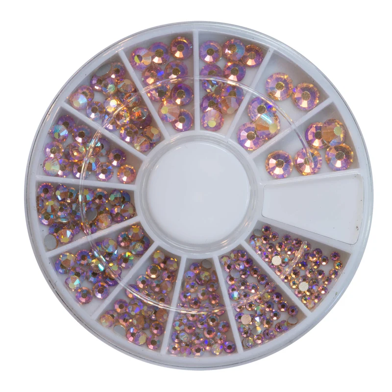 Strasssteine Crystal Rainbow Peach 240 Stck.