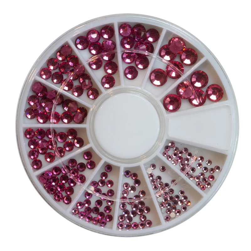 Strasssteine Chameleon Rosé 240 Stück