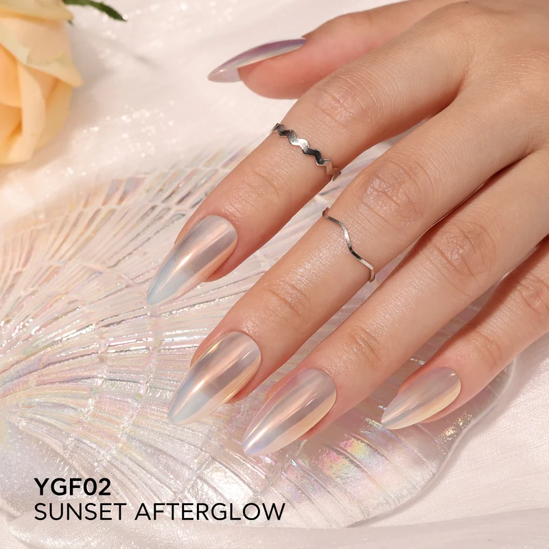 BLUESKY Nail Art Powder YGF02 Sunset Afterglow 0,5gr