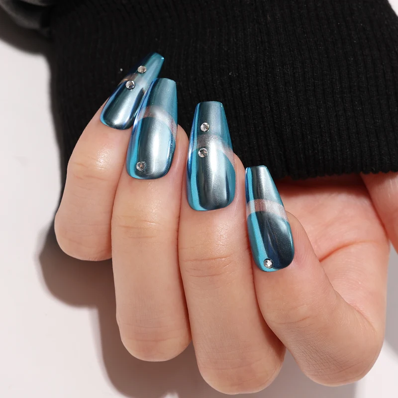 BLUESKY Nail Art Powder YGF01 Coral Starlight 0,5gr
