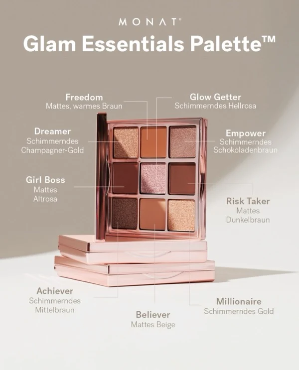 🎨 MONAT Glam Essentials Palette™