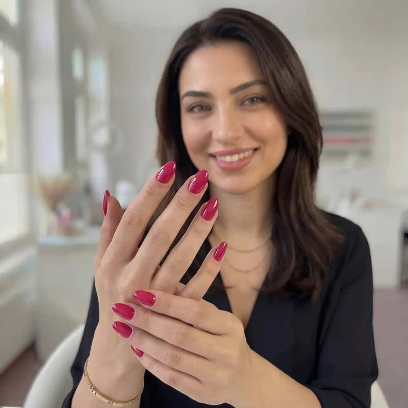 N&BF Shellac Pink Red 12ml