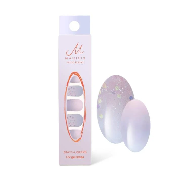 Be Bubble Babyboomer Glitzer UV-Nagelfolie