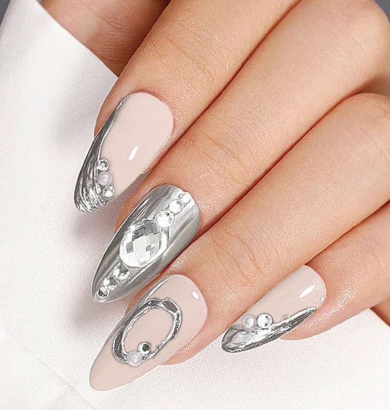 BLUESKY Metallic Gel SLM01 Silver Metallic