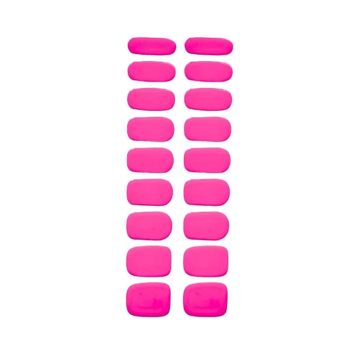 Vivid Neon Pink UV-Nagelfolie