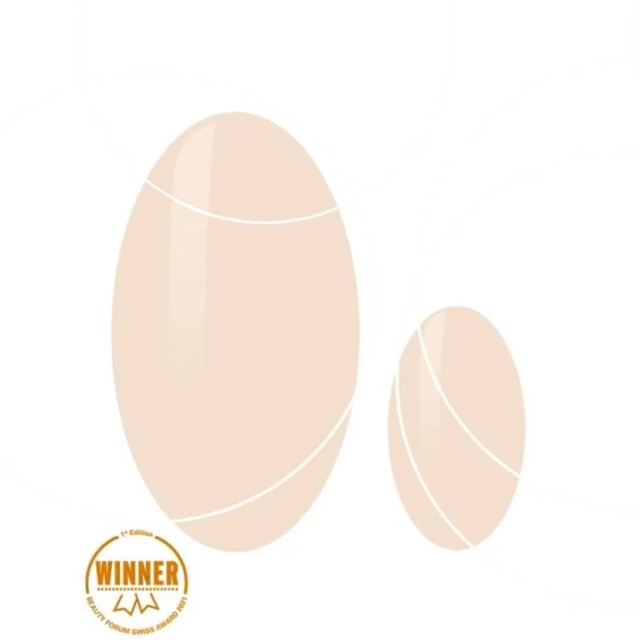 Powdered Nude UV-Nagelfolie
