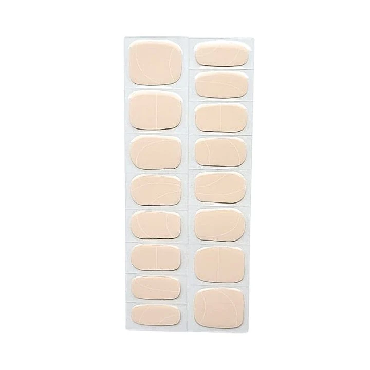 Powdered Nude UV-Nagelfolie