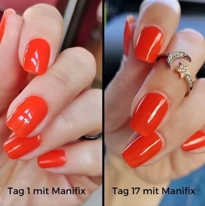 Mandarin Orange UV-Nagelfolie