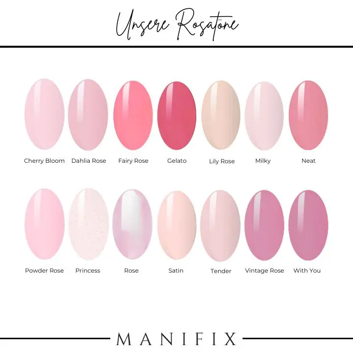 Dahlia Rose UV-Nagelfolie