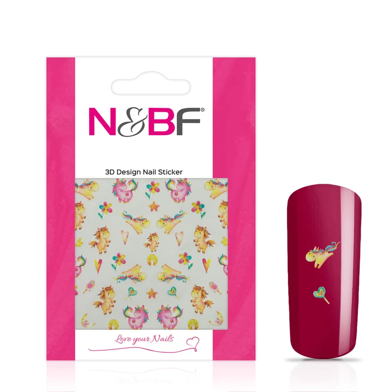N&BF Nagelsticker Fantasy Horses