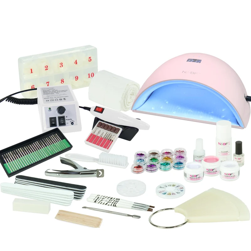 UV Gel Nagelstudio Starter Set inkl. Nagelfräser
