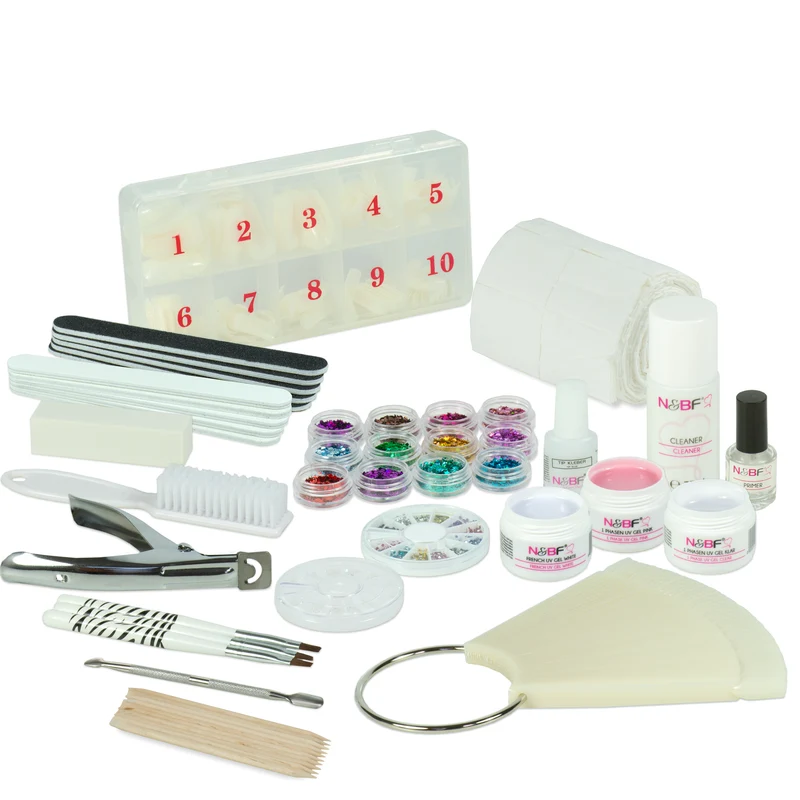 UV Gel Nagelstudio Starter Set inkl. Nagelfräser