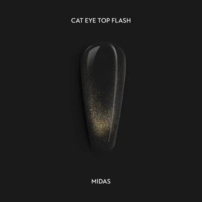 Midas CAT EYE Flash Top Coat (No Wipe) 7ml