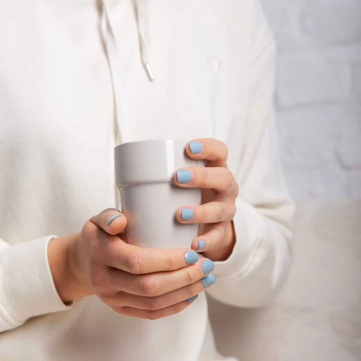 Calm Blue UV-Nagelfolie