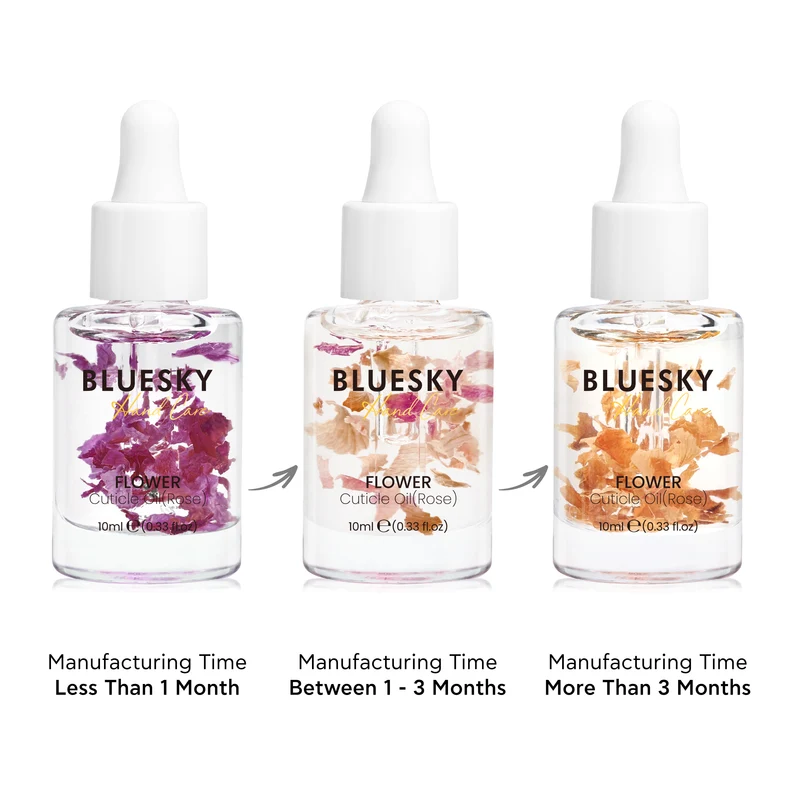 BLUESKY Flower Cuticle Oil (Rose) 10ml