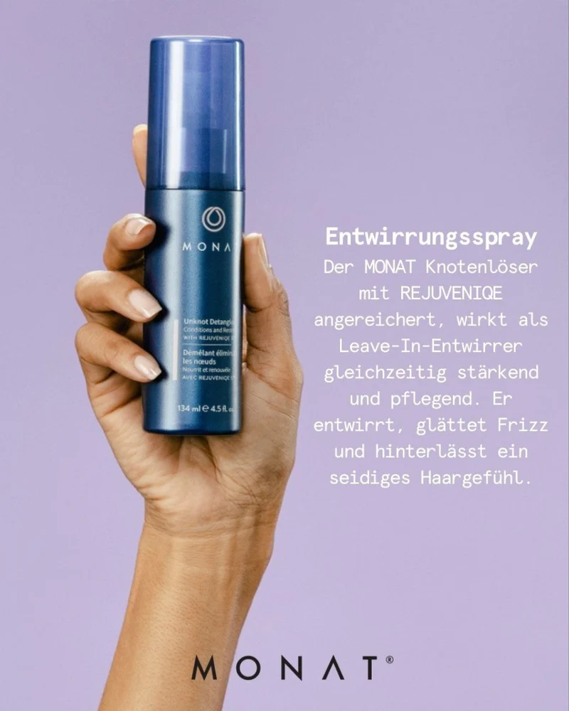 ✨ MONAT Entwirrungsspray – Pflege & Leichtigkeit für jedes Haar