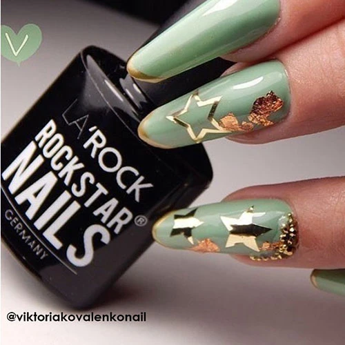 3in1 UV Nagellack - Hema frei - 90114 - Mint Grün