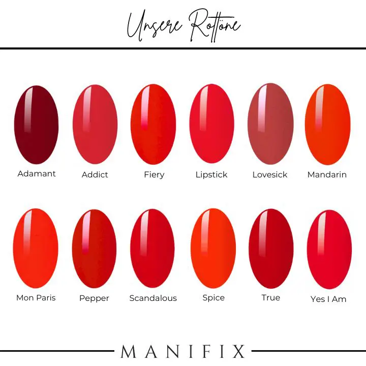 Mimi´s Spice Red UV-Nagelfolie