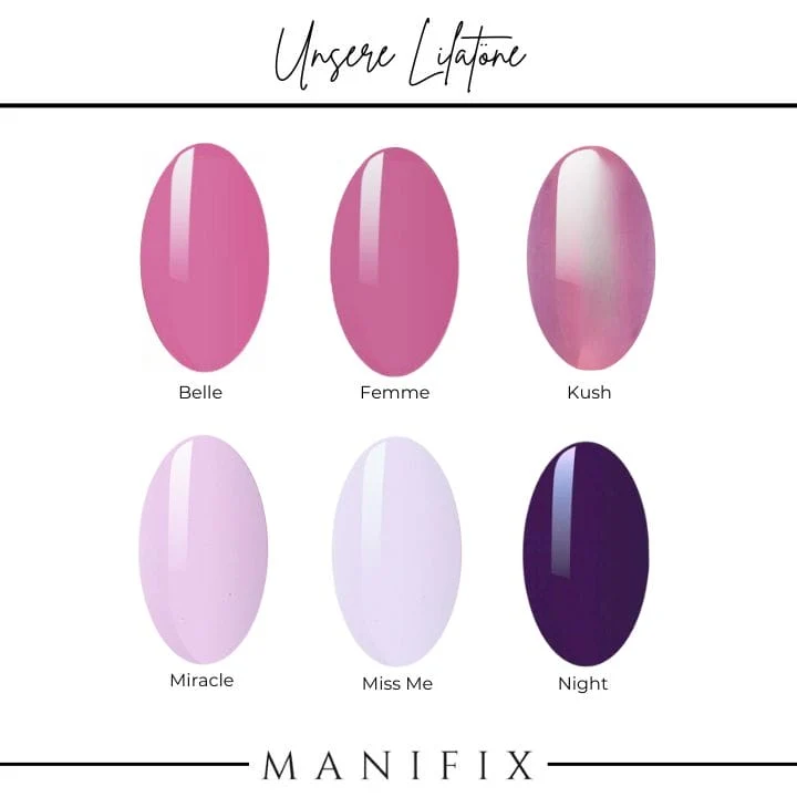 Miracle Lila UV-Nagelfolie