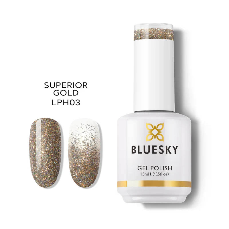 BLUESKY Holographic LPH03 Superior Gold 15ml